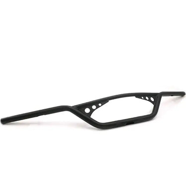 Guidon moto enduro vintage noir | moto-scrambler
